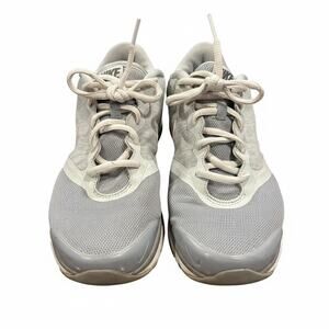 Nike Training Shoes Gray Mesh Lace Up Sneakers Womens Size 9 EU 40.5